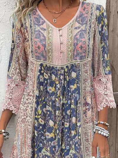 Elegant Boho Dress