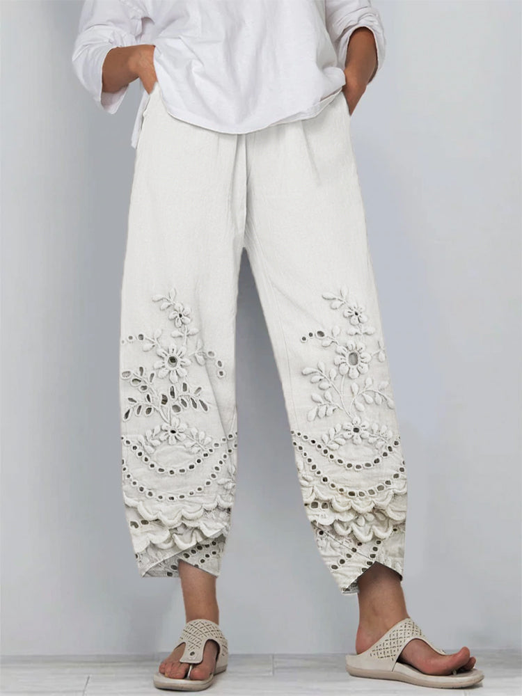 Printed Lace Leggings