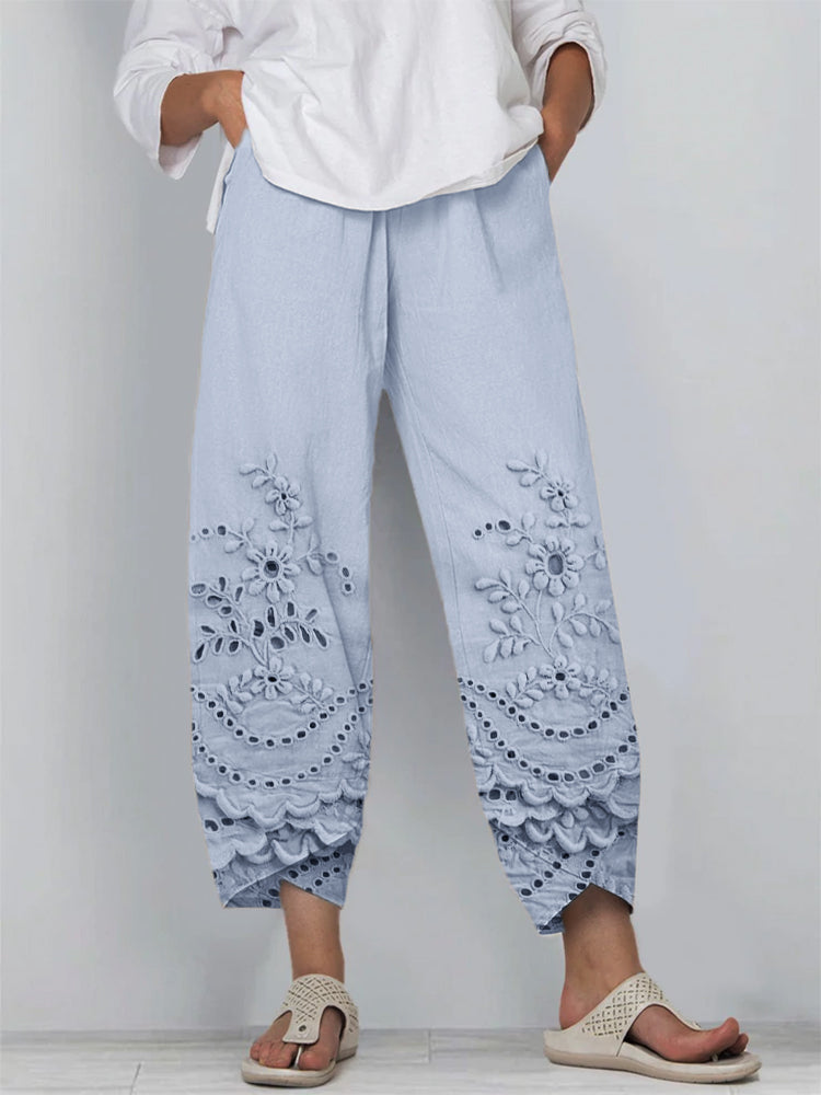 Printed Lace Leggings