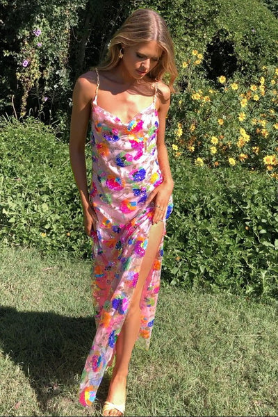 Fanny | Backless Maxi Dress