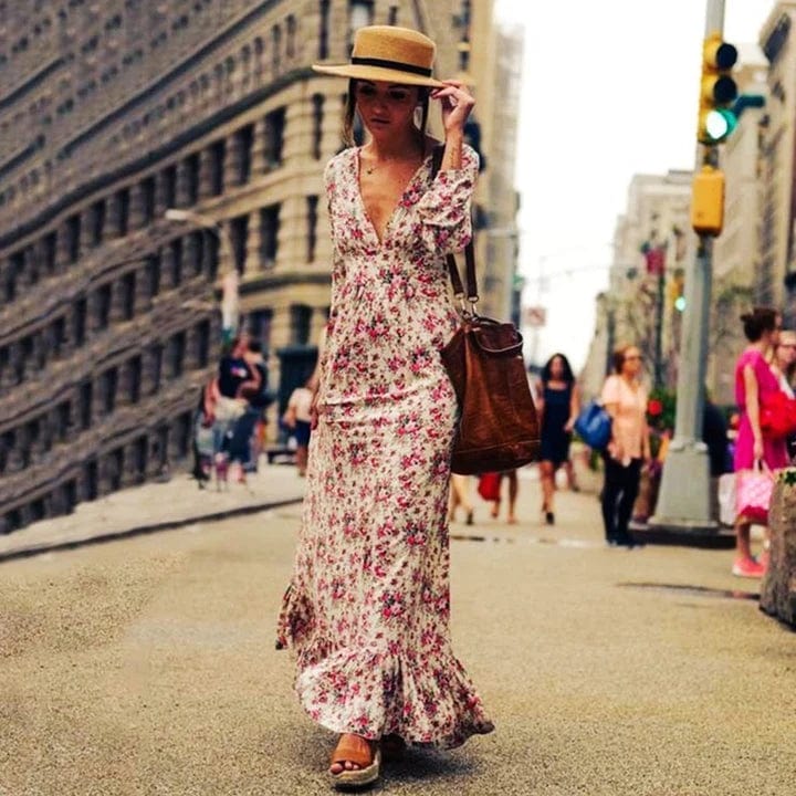 Maxi Floral Dress