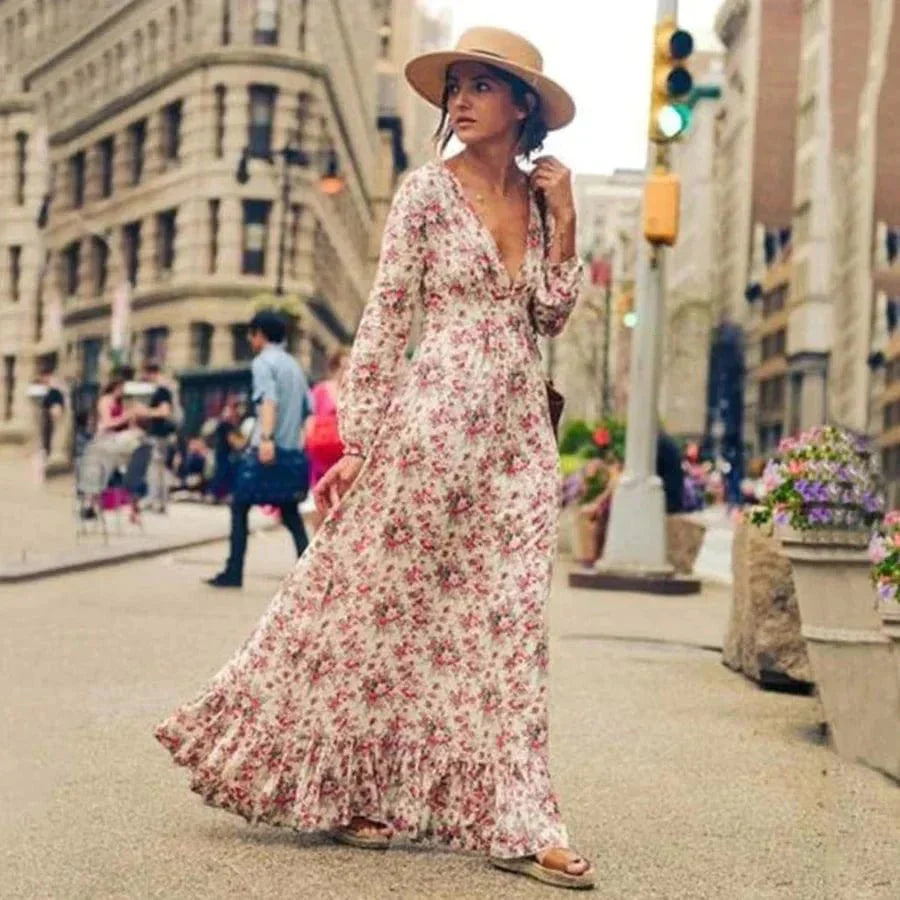 Maxi Floral Dress