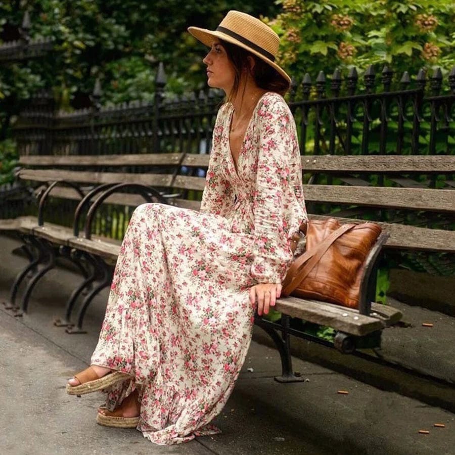 Maxi Floral Dress