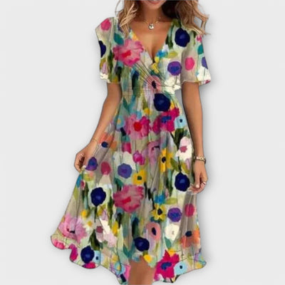 Annegret | V-Neck Dress