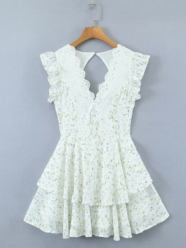 Vaelina | Lace Mini Dress