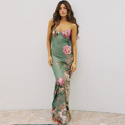Lily | Floral Maxi Dress
