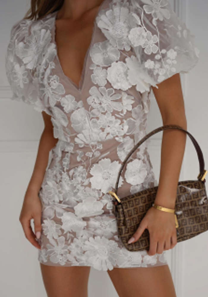 Sue | Floral Mini Dress