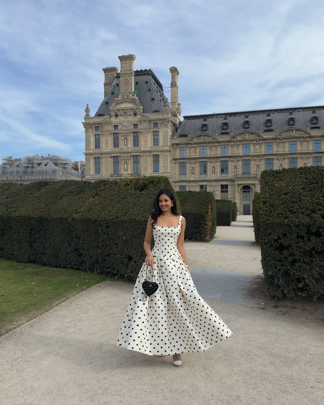 Polka Dot Maxi Dress
