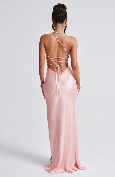 Isobel | Satin Maxi Dress