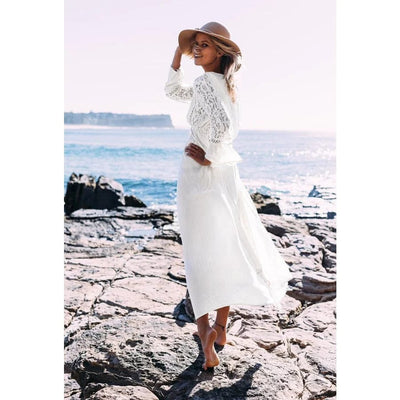 Maxi White Ibiza Dress