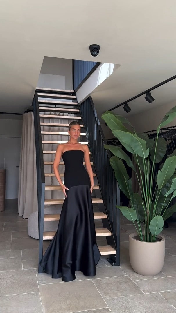 Katrina | Satin Gown