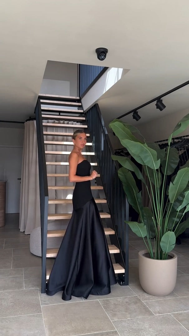 Katrina | Satin Gown