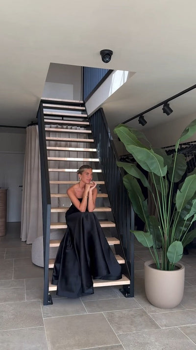 Katrina | Satin Gown
