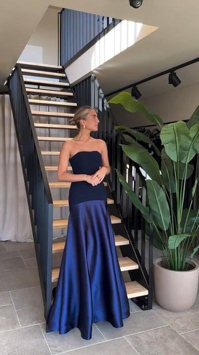 Katrina | Satin Gown