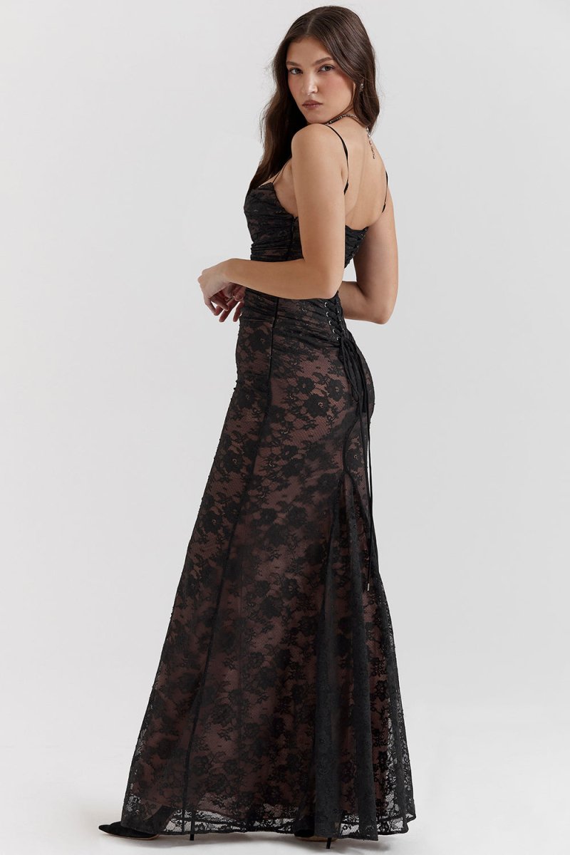 Seliora | Lace Maxi Dress