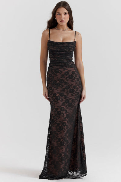 Seliora | Lace Maxi Dress