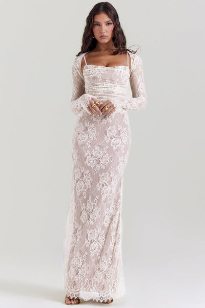 Seliora | Lace Maxi Dress