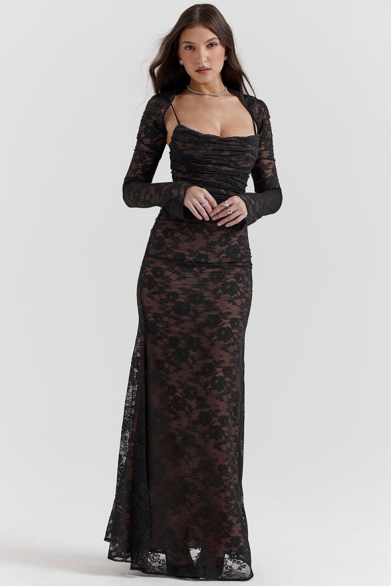 Seliora | Lace Maxi Dress
