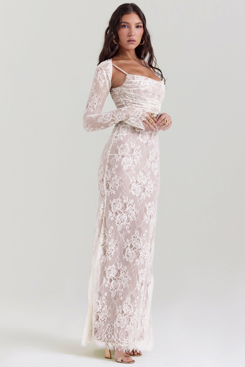 Seliora | Lace Maxi Dress