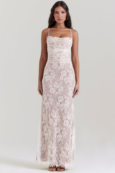 Seliora | Lace Maxi Dress
