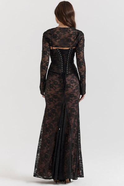 Seliora | Lace Maxi Dress