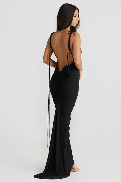 Avenlira | Backless Maxi Dress