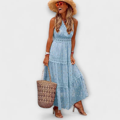 Boho Lace Maxi Dress