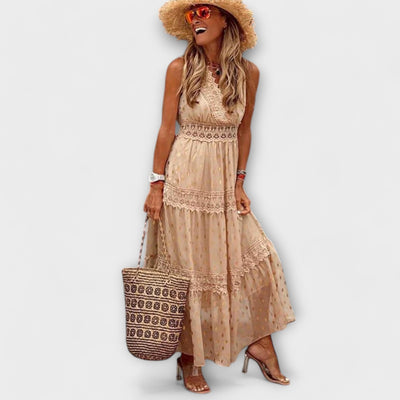 Boho Lace Maxi Dress