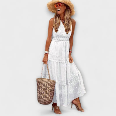 Boho Lace Maxi Dress
