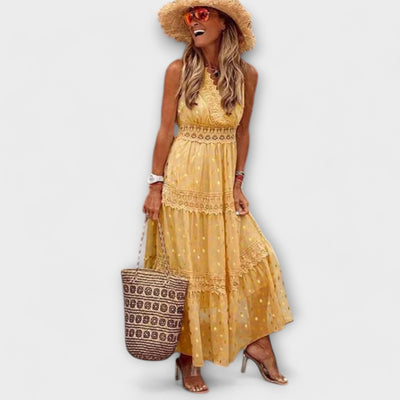 Boho Lace Maxi Dress