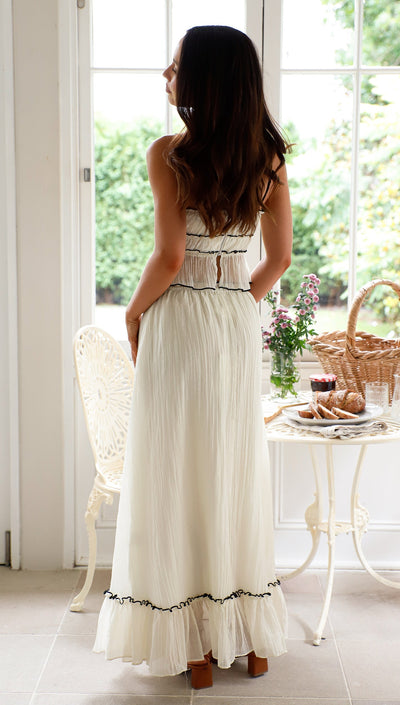 Grace | Ruffle Maxi Set