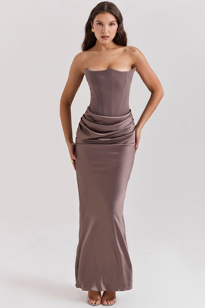 Silk dress "Garden Party" – Timeless & chic