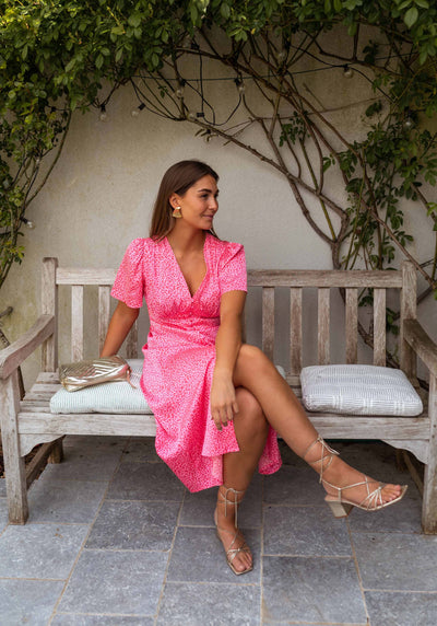 Silk dress "Garden Party" – Fresh & feminine