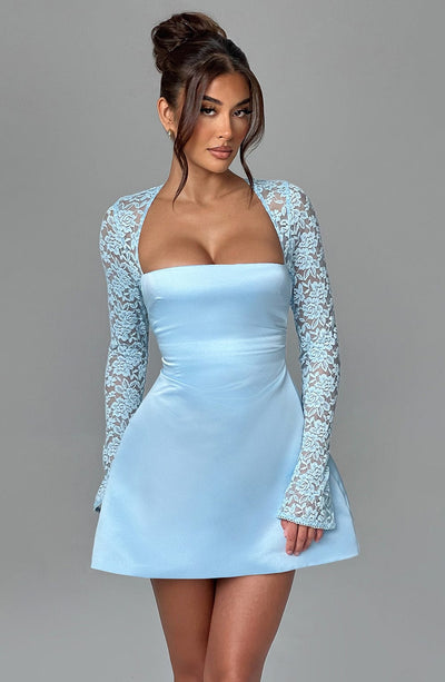 Hyacinth | Satin Dress