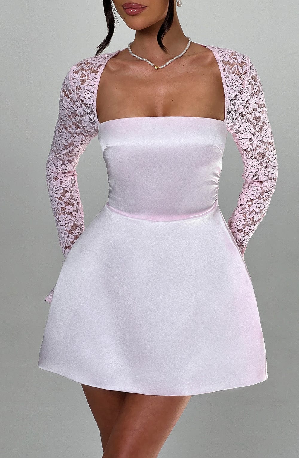Hyacinth | Satin Dress