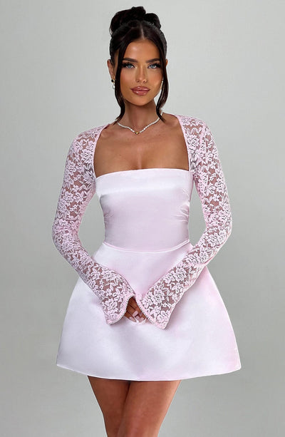 Hyacinth | Satin Dress