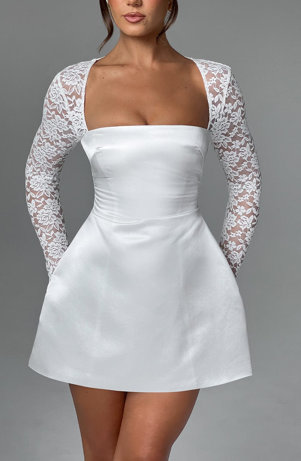 Hyacinth | Satin Dress