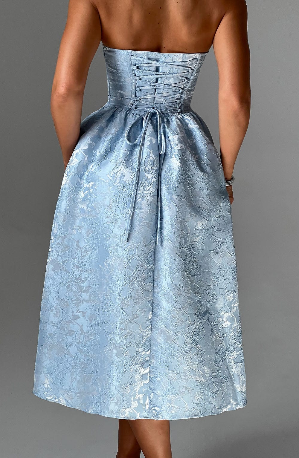 Cressida | Jacquard Midi Dress