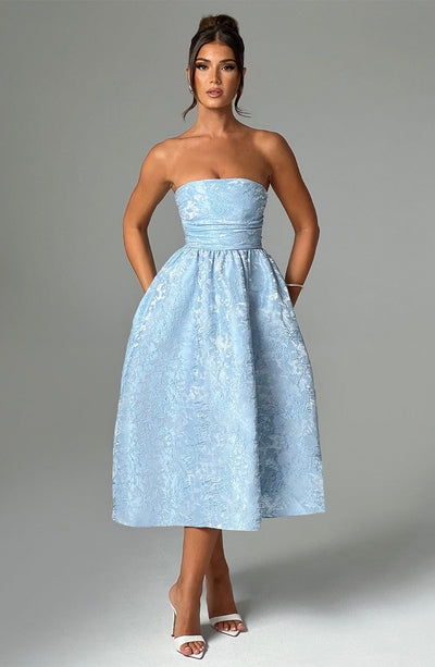 Cressida | Jacquard Midi Dress