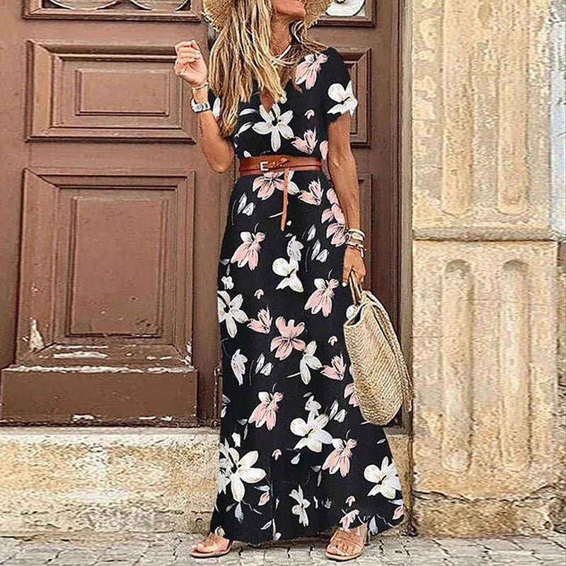 Maxi Ibiza Dress - Includes Belt