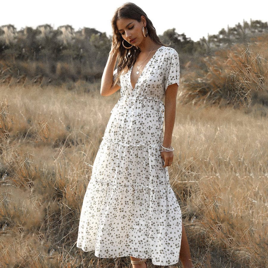 Printed Maxi Dress