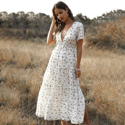 Printed Maxi Dress