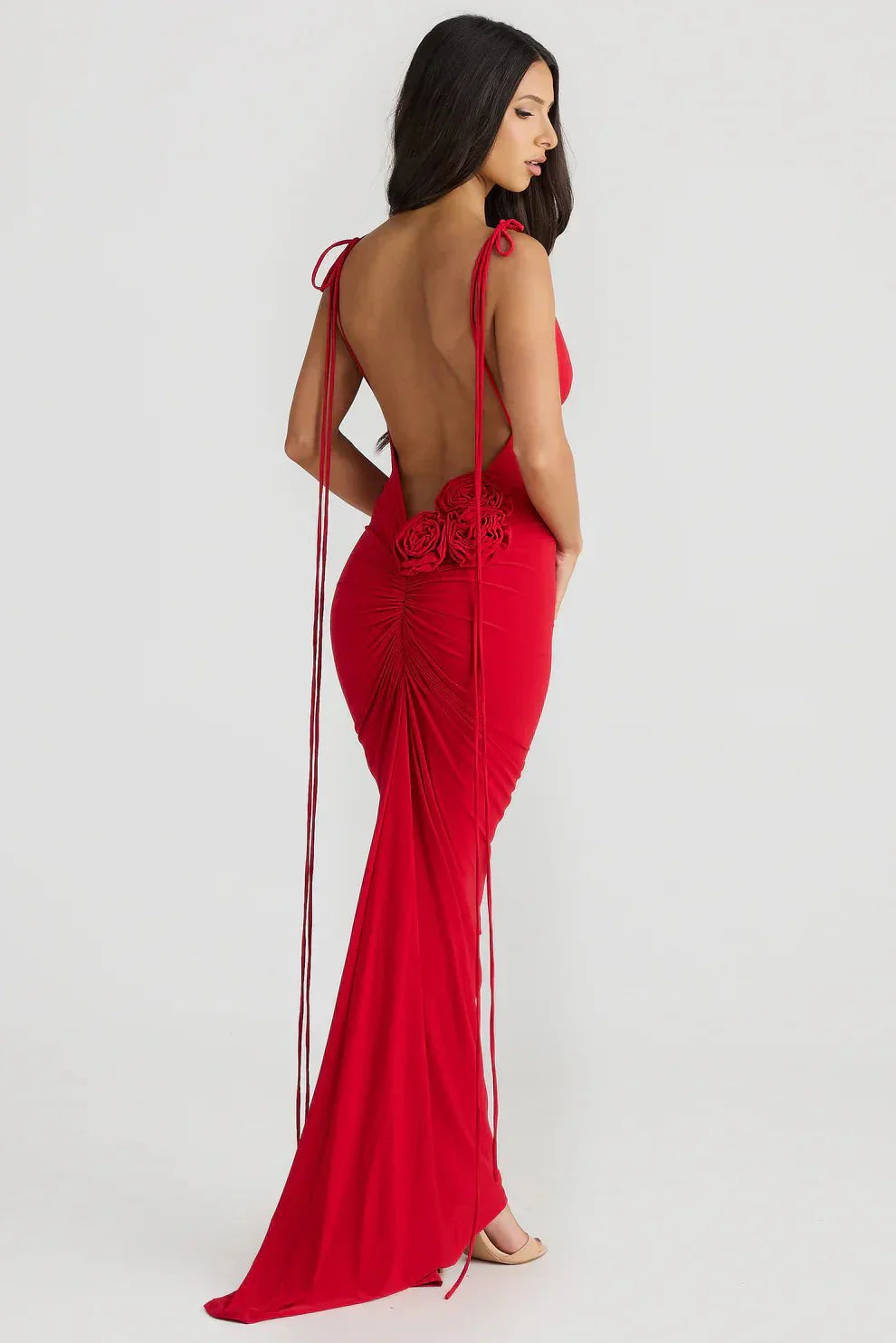 Avenlira | Backless Maxi Dress