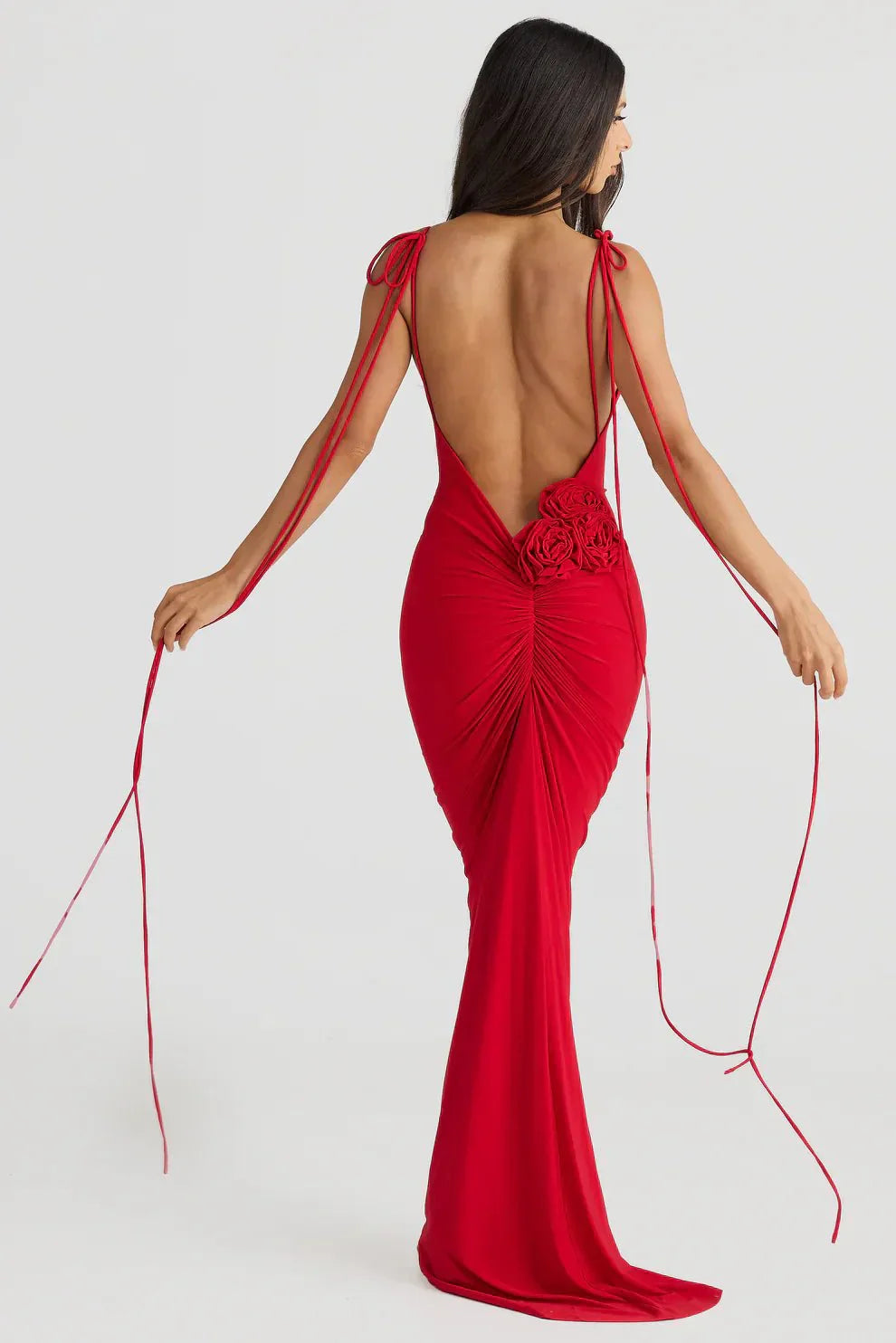 Avenlira | Backless Maxi Dress