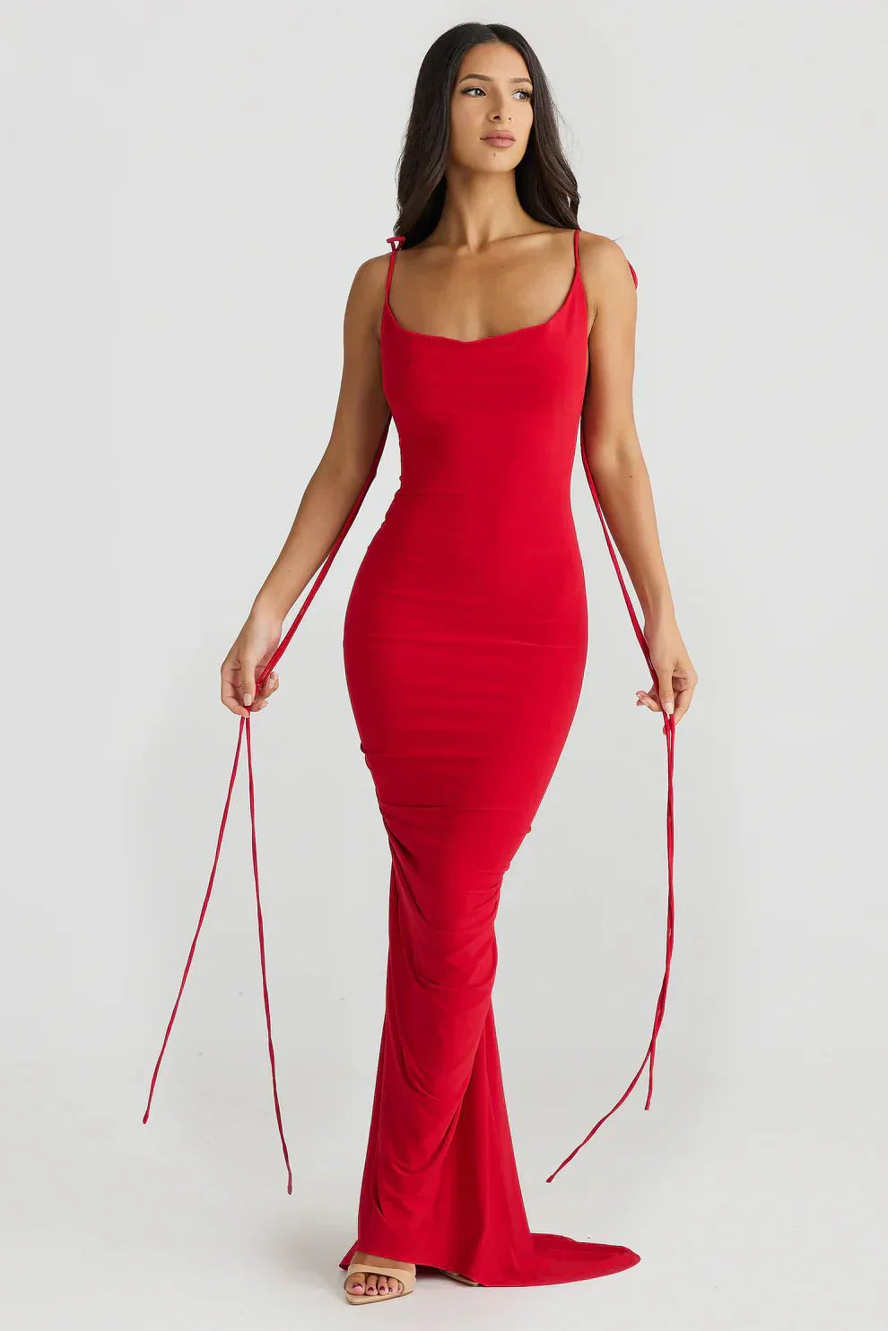 Avenlira | Backless Maxi Dress