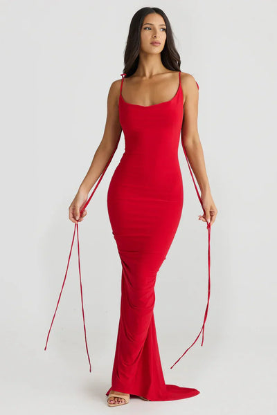 Avenlira | Backless Maxi Dress